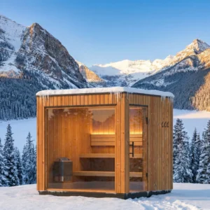 Sauna exterior premium Dolomiti