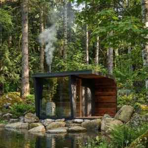Sauna exterior premium Livigno